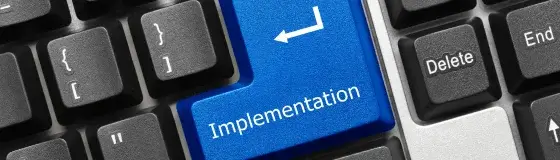 Implementação sem dor de cabeça